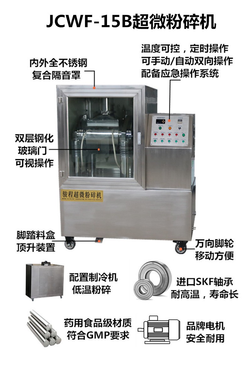 何首烏超微粉碎機